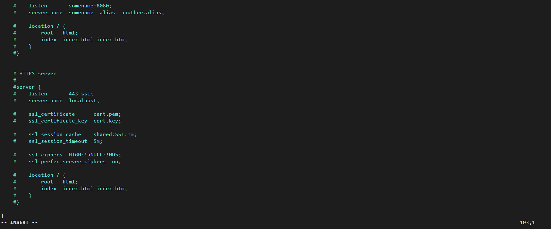 443端口原来的server